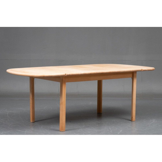 Image 1 of Table basse vintage en hêtre "Ge-85" par Hans J. Wegner pour Getama