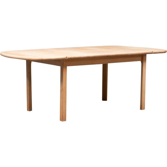 Image 1 of Table basse vintage en hêtre "Ge-85" par Hans J. Wegner pour Getama