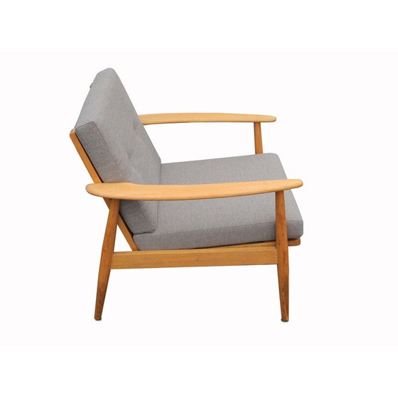 Image 1 of Fauteuil vintage en bois clair, 1960
