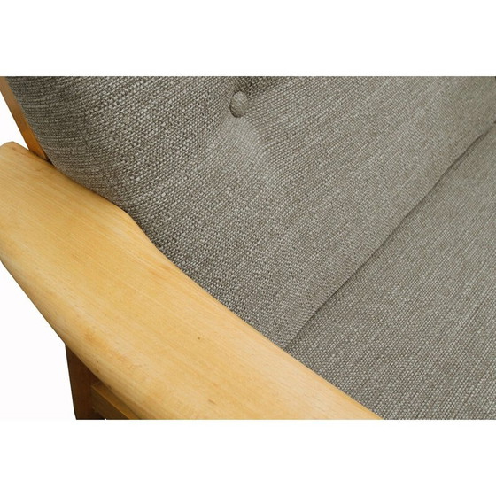 Image 1 of Fauteuil vintage en bois clair, 1960