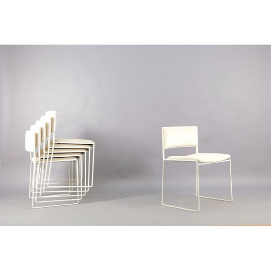 Image 1 of Dining Chairs de Preben Fabricius & Jørgen Kastholm pour Kill International, set de 6 chaises