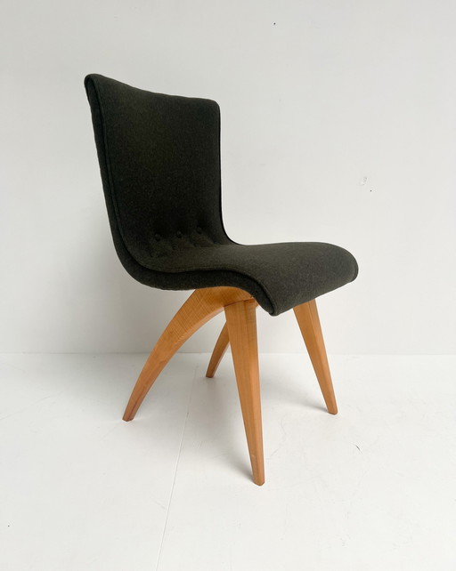 Chaise balançoire de C.J. Van Os Culemborg, années 1960