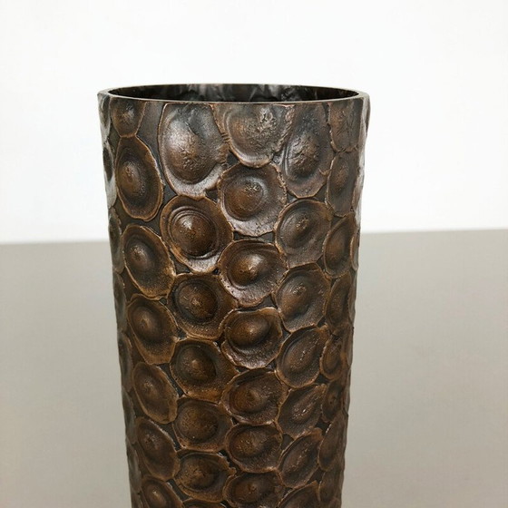 Image 1 of Vase vintage en cuivre par Auböck, Autriche 1950
