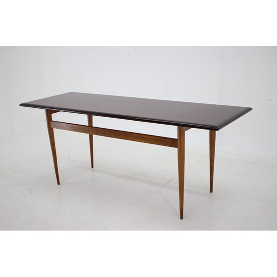 Image 1 of Table basse vintage en hêtre par Drevotvar, Tchécoslovaquie 1970