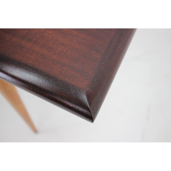Image 1 of Table basse vintage en hêtre par Drevotvar, Tchécoslovaquie 1970