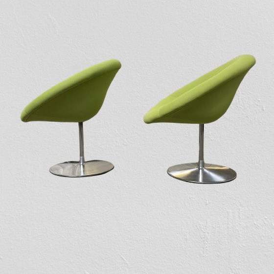Image 1 of 2 fauteuils pivotants Globe Pierre Paulin pour Artifort