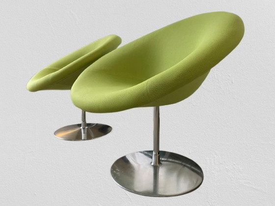Image 1 of 2 fauteuils pivotants Globe Pierre Paulin pour Artifort