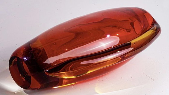 Image 1 of Vase  Vintage • Goutte De Rosée • Verre • Rosenthal • 1975