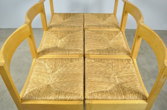 Image 1 of Azs / Chaises de salle à manger en chêne (6) / Gerard Geytenbeek / 1960S Pays-Bas