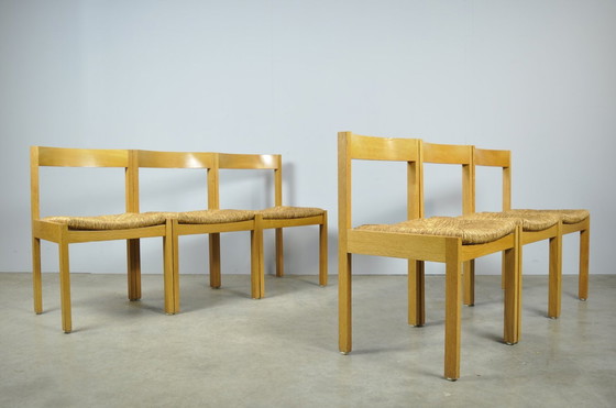 Image 1 of Azs / Chaises de salle à manger en chêne (6) / Gerard Geytenbeek / 1960S Pays-Bas