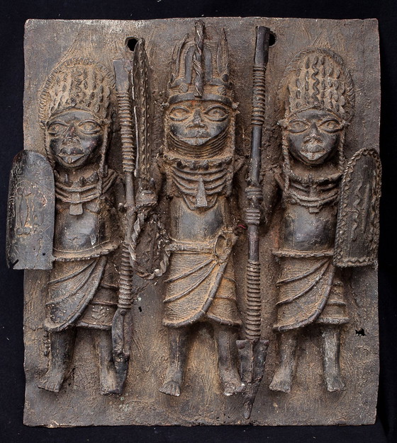 Image 1 of Deux Plaques Royales Du Bénin - Bini Edo