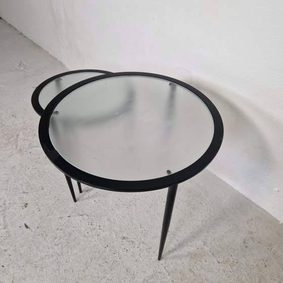 Image 1 of Tables d'appoint minimalistes des années 80