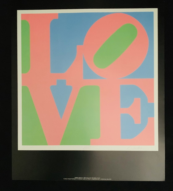 Image 1 of Robert Indiana : "The Garden Of Love" (Le jardin de l'amour)