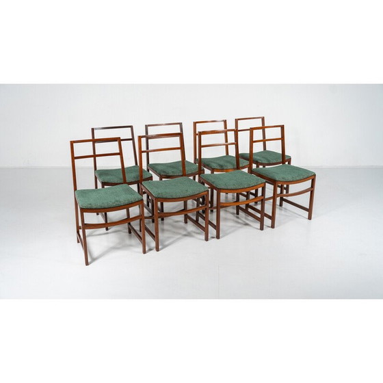 Image 1 of Ensemble de 8 chaises de salle à manger vintage par Renato Venturi pour Mim, 1950