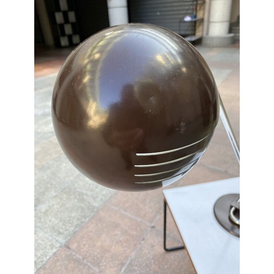 Image 1 of Lampe de table vintage marron Joe Colombo 1974