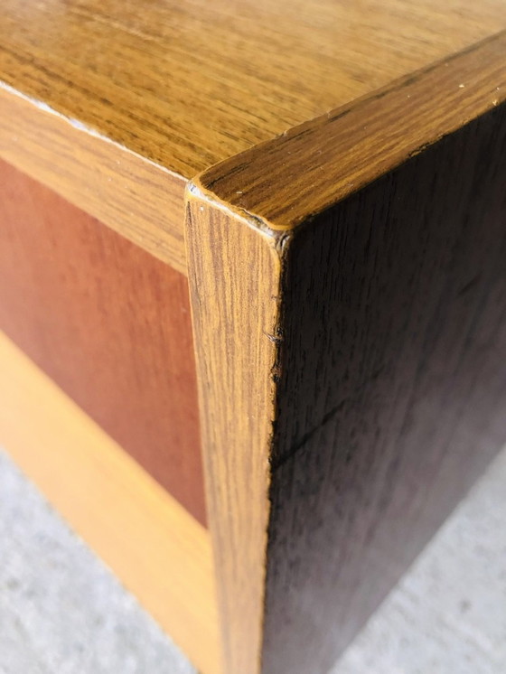 Image 1 of Mid Century, Vintage, Meuble de rangement sur pieds en métal, 1970S