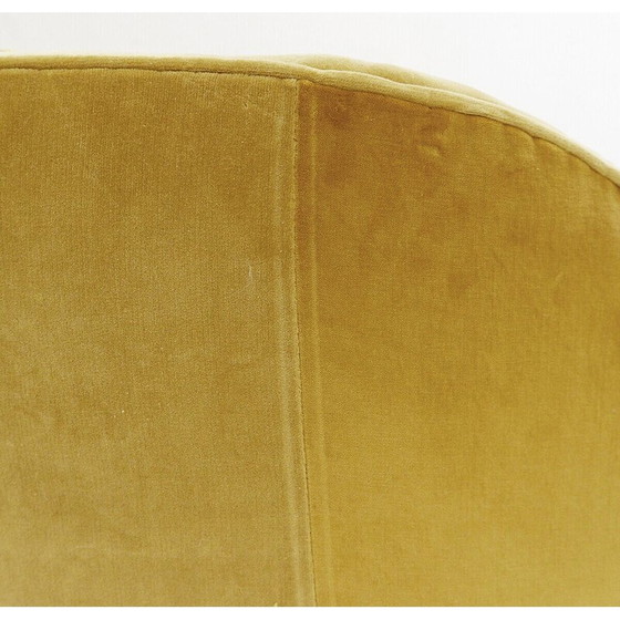 Image 1 of Paire de fauteuils en velours du milieu du siècle dernier, années 1950
