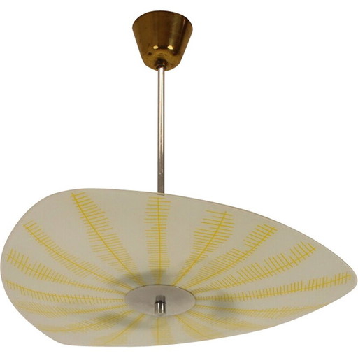 Lustre du milieu du siècle par Napako, Tchécoslovaquie années 1960