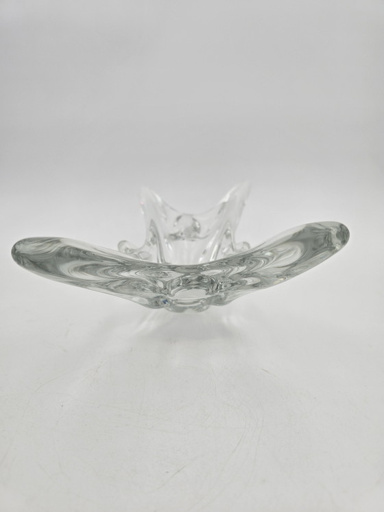 Image 1 of Vide Poche Étoile En Verre 60'S