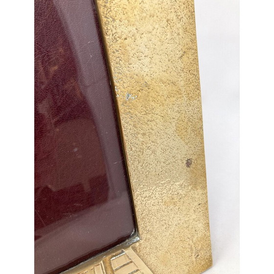 Image 1 of Cadre moderne en laiton vintage