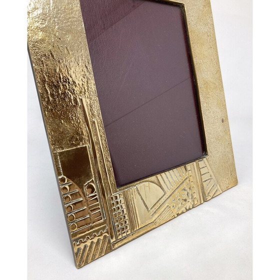 Image 1 of Cadre moderne en laiton vintage