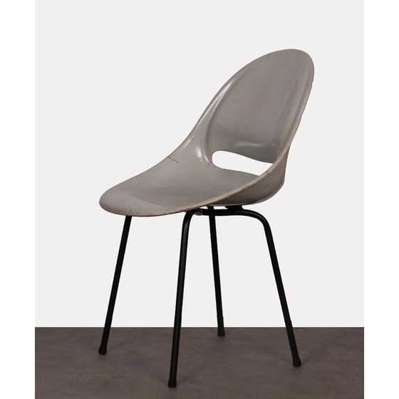 Image 1 of Chaise grise vintage de Miroslav Navratil pour Vertex, 1959