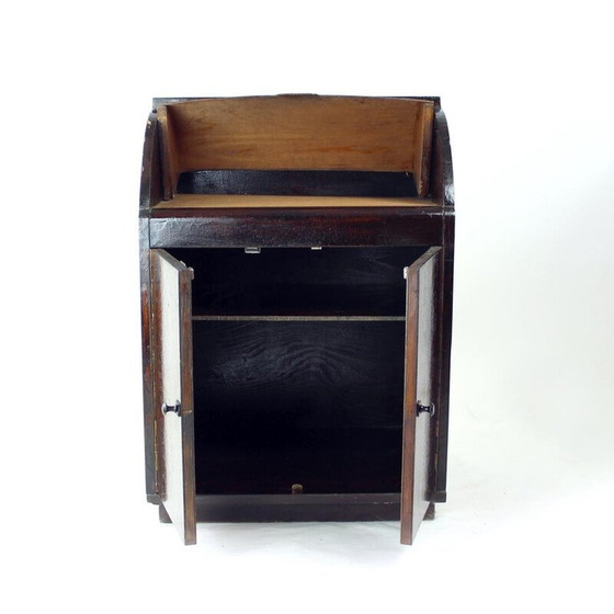 Image 1 of Buffet vintage en bois de chêne, Tchécoslovaquie 1950