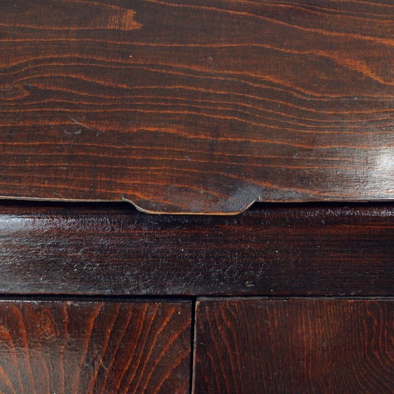 Image 1 of Buffet vintage en bois de chêne, Tchécoslovaquie 1950