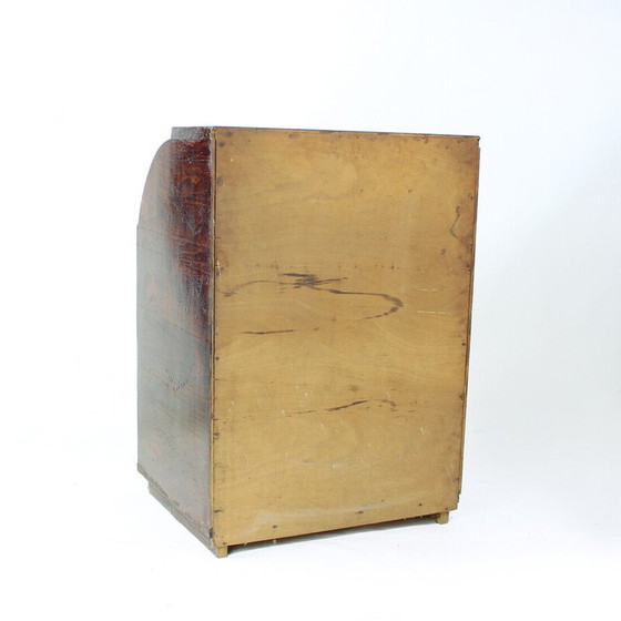 Image 1 of Buffet vintage en bois de chêne, Tchécoslovaquie 1950