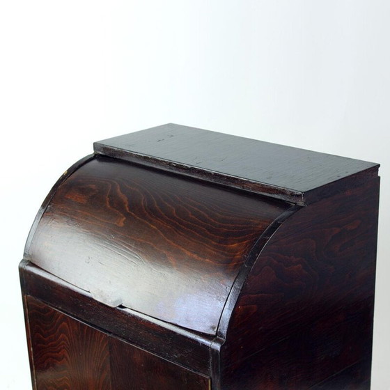 Image 1 of Buffet vintage en bois de chêne, Tchécoslovaquie 1950