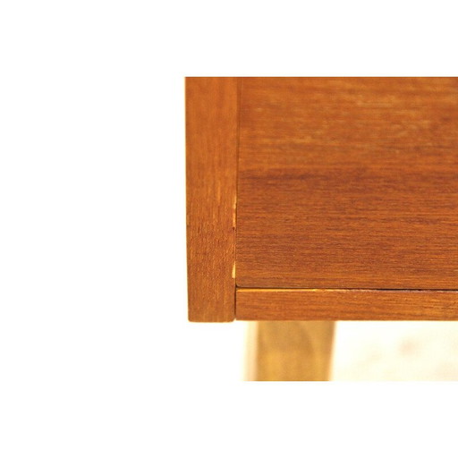 Commode vintage en teck et bois de hêtre, Suède 1960s