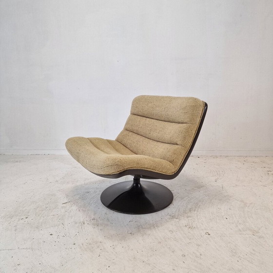 Image 1 of Paire de fauteuils vintage modèle 975 en fibre de verre et métal par Geoffrey Harcourt pour Artifort, 1970