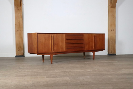 Image 1 of Buffet moderne du milieu du siècle en teck, Danemark, années 1960