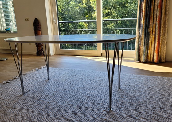 Image 1 of Table de salle à manger Superellipse de Fritz Hansen