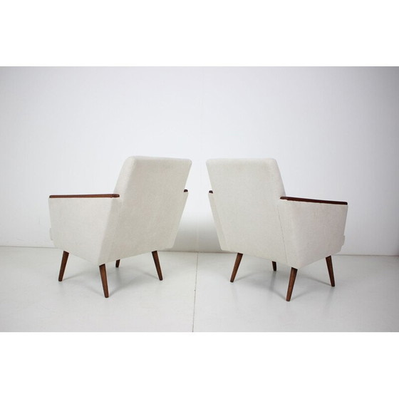 Image 1 of Paire de fauteuils vintage Tchécoslovaquie années 1960