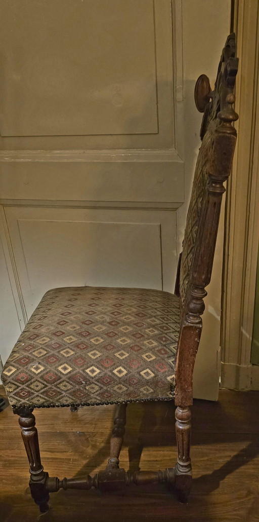 3 Chaises de salle à manger Début 1900