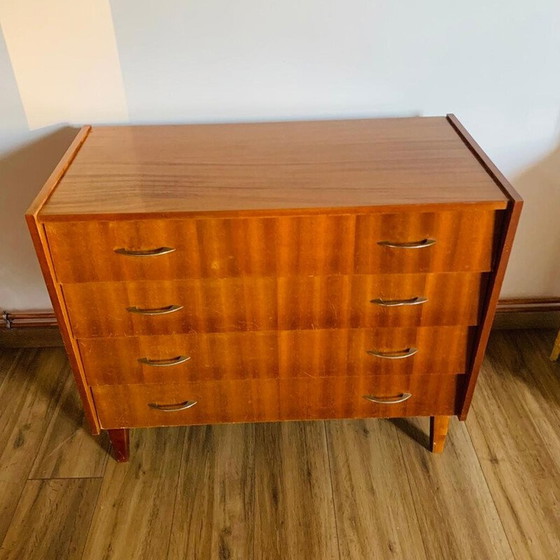 Image 1 of Commode vintage à 4 tiroirs, 1960