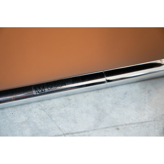 Image 1 of Canapé-lit vintage en acier chromé et cuir cognac par Eileen Gray pour Vereinigte Werkstatten, Allemagne 1990