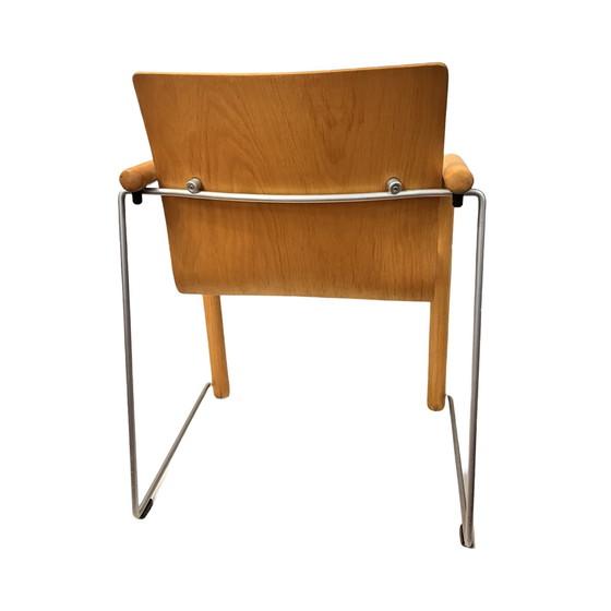 Image 1 of Chaise rembourrée, type S320, conçue par W. Schneider, U. Böhme, Thonet, Allemagne, 1984