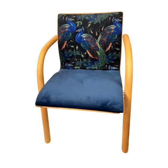 Image 1 of Chaise rembourrée, type S320, conçue par W. Schneider, U. Böhme, Thonet, Allemagne, 1984