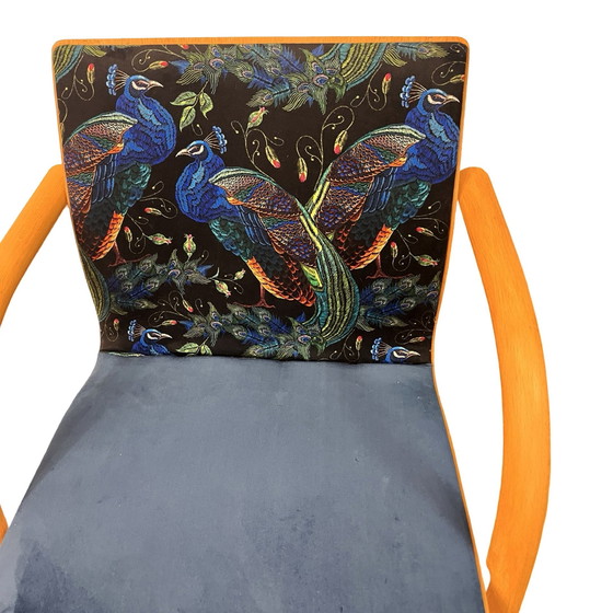 Image 1 of Chaise rembourrée, type S320, conçue par W. Schneider, U. Böhme, Thonet, Allemagne, 1984