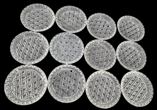 1450 Sous-verres anciens en verre, Sous-verres