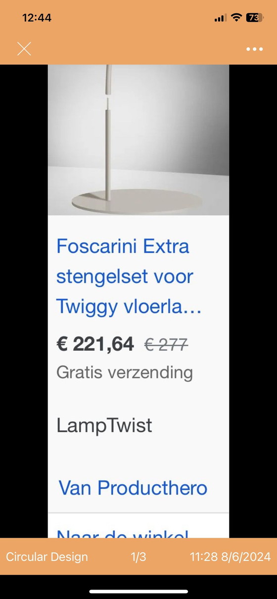 Image 1 of Foscarini Twiggy Elle Led