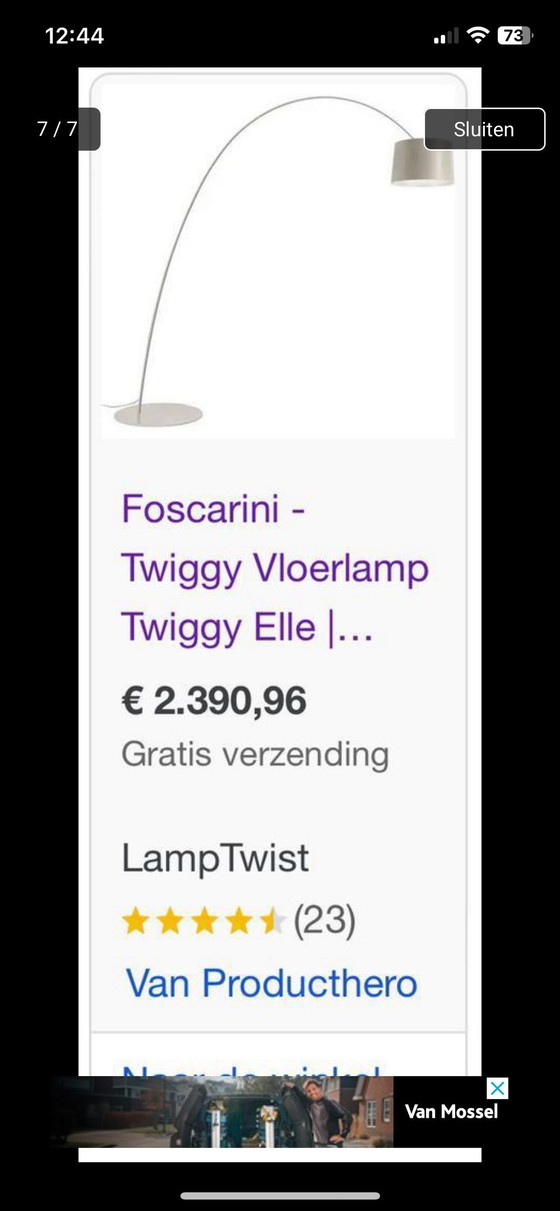 Image 1 of Foscarini Twiggy Elle Led