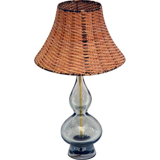 Image 1 of Lampe de table vintage par Flavio Poli pour Seguso Murano, 1950s