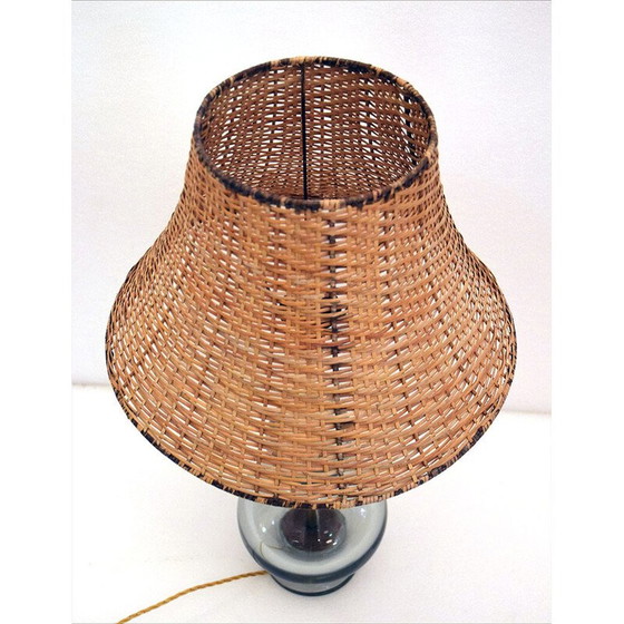 Image 1 of Lampe de table vintage par Flavio Poli pour Seguso Murano, 1950s