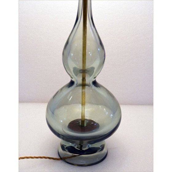 Image 1 of Lampe de table vintage par Flavio Poli pour Seguso Murano, 1950s