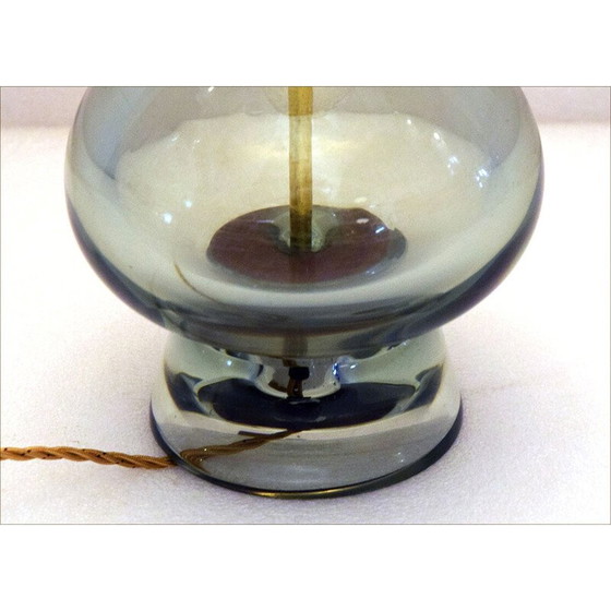 Image 1 of Lampe de table vintage par Flavio Poli pour Seguso Murano, 1950s