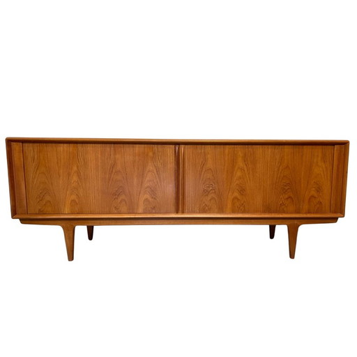 Vintage 156 buffet en teck pour Bernhard Pedersen & Son, Danemark 1965s