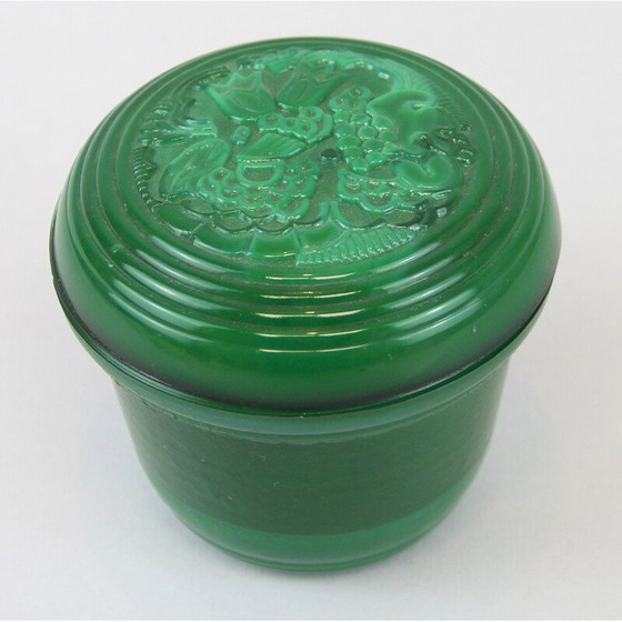 Image 1 of Boîte en verre Vintage Art Déco par Heinrich Hoffmann pour Schlevogt, 1930